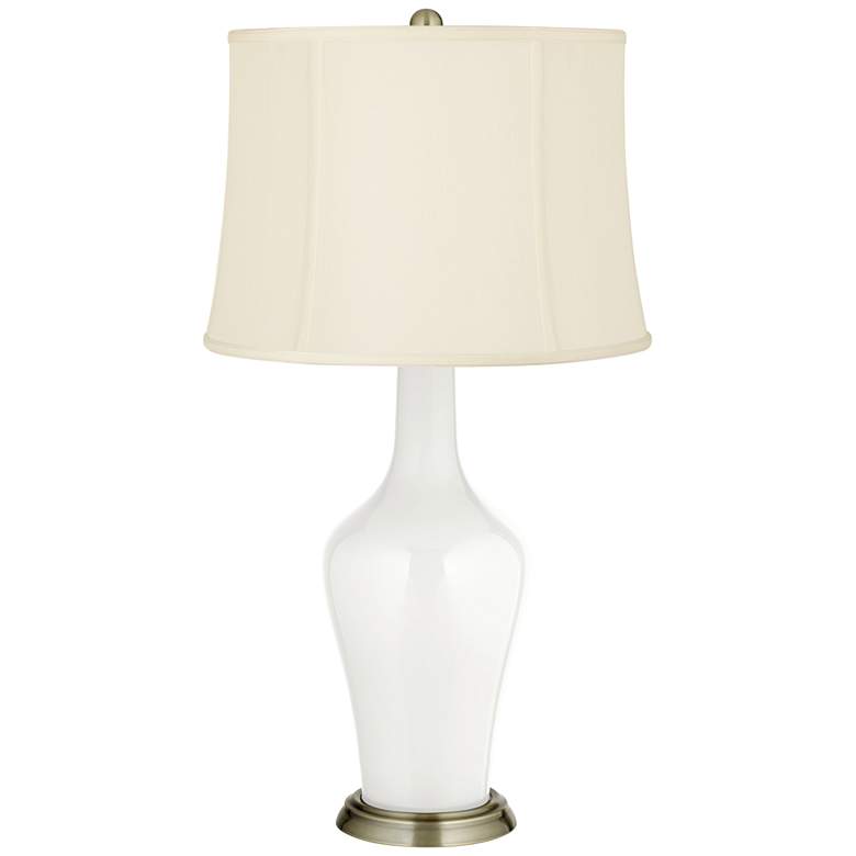Image 2 Color Plus Anya 32 1/4 inch High Winter White Glass Table Lamp