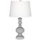 Color Plus Apothecary 20" High Swanky Gray Table Lamp