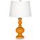 Color Plus Apothecary 30" Carnival Orange Table Lamp