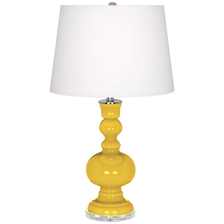 Image 2 Color Plus Apothecary 30 inch Citrus Yellow Table Lamp