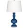 Color Plus Apothecary 30" Coastal Regatta Blue Table Lamp
