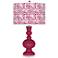 Color Plus Apothecary 30" Gardenia Shade Vivacious Pink Table Lamp