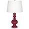 Color Plus Apothecary 30" High Antique Red Table Lamp
