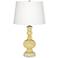 Color Plus Apothecary 30" High Butter Up Yellow Table Lamp