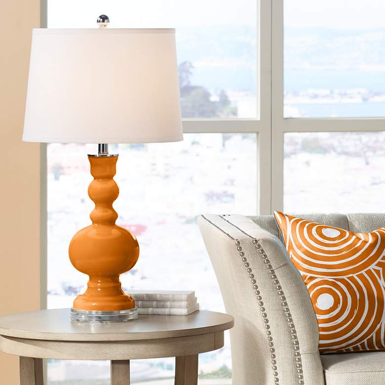 Image 1 Color Plus Apothecary 30" High Cinnamon Spice Table Lamp