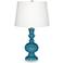 Color Plus Apothecary 30" High Great Falls Blue Table Lamp