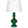 Color Plus Apothecary 30" High Greens Table Lamp