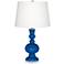 Color Plus Apothecary 30" High Hyper Blue Table Lamp