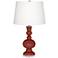 Color Plus Apothecary 30" High Madeira Red Table Lamp
