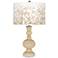 Color Plus Apothecary 30" High Mosaic Shade Colonial Tan Table Lamp