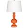 Color Plus Apothecary 30" High Nectarine Orange Table Lamp