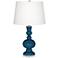 Color Plus Apothecary 30" High Oceanside Blue Table Lamp