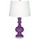 Color Plus Apothecary 30" High Passionate Purple Table Lamp