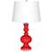 Color Plus Apothecary 30" High Poppy Red Table Lamp