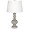 Color Plus Apothecary 30" High Requisite Gray Table Lamp