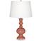 Color Plus Apothecary 30" High Rojo Dust Table Lamp