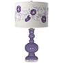 Color Plus Apothecary 30" High Rose Bouquet and Purple Haze Table Lamp