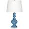 Color Plus Apothecary 30" High Secure Blue Table Lamp