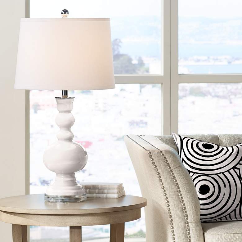 Image 1 Color Plus Apothecary 30" High Smart White Table Lamp