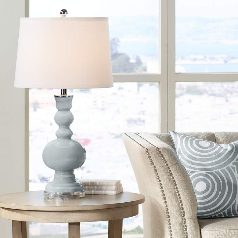 Image 1 Color Plus Apothecary 30" High Uncertain Gray Table Lamp