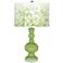 Color Plus Apothecary 30" Mosaic Shade Lime Rickey Green Table Lamp