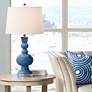 Color Plus Apothecary 30" Regatta Blue Table Lamp