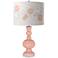 Color Plus Apothecary 30" Rose Bouquet Rustique Pink Table Lamp