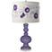 Color Plus Apothecary 30" Rose Bouquet Shade Purple Haze Table Lamp