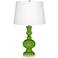 Color Plus Apothecary 30" Rosemary Green Glass Table Lamp