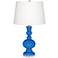 Color Plus Apothecary 30" Royal Blue Glass Table Lamp