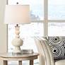 Color Plus Apothecary 30" Steamed Milk White Table Lamp