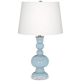 Image2 of Color Plus Apothecary 30" Vast Sky Blue Table Lamp