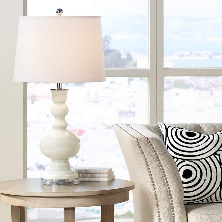 Image 1 Color Plus Apothecary 30" West Highland White Table Lamp
