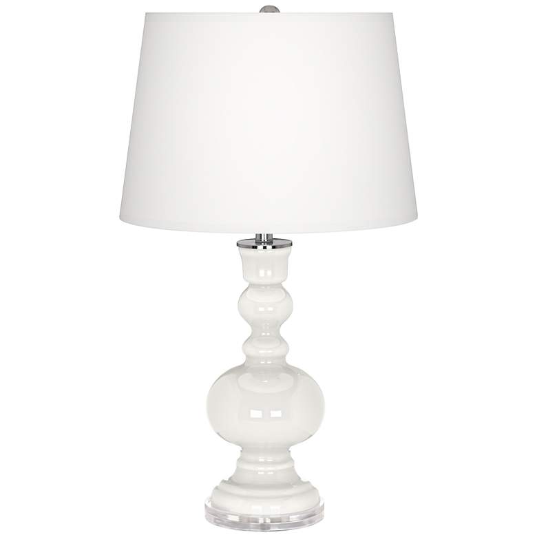Image 2 Color Plus Apothecary 30" Winter White Table Lamp