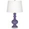Color Plus Apothecary Purple Haze Table Lamp with USB Dimmer