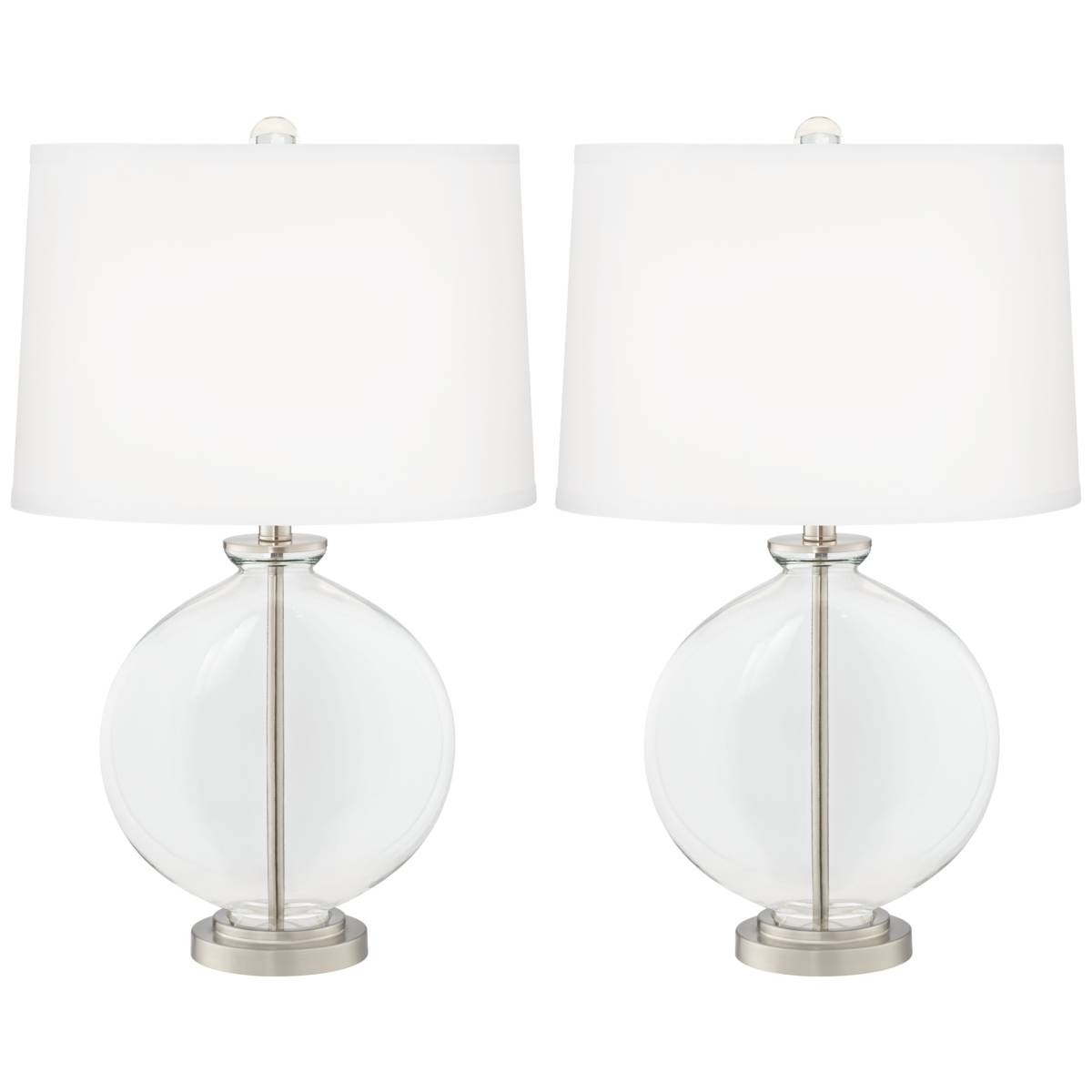 One Lamp 26 In. - 30 In., 2 Lights, Fillable | Lamps Plus