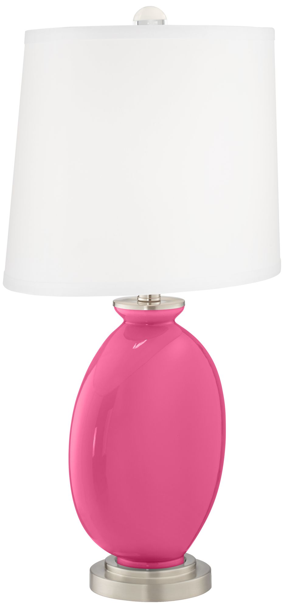 Image 3 Color Plus Carrie 26 1/2" Blossom Pink Table Lamps Set of 2 more views
