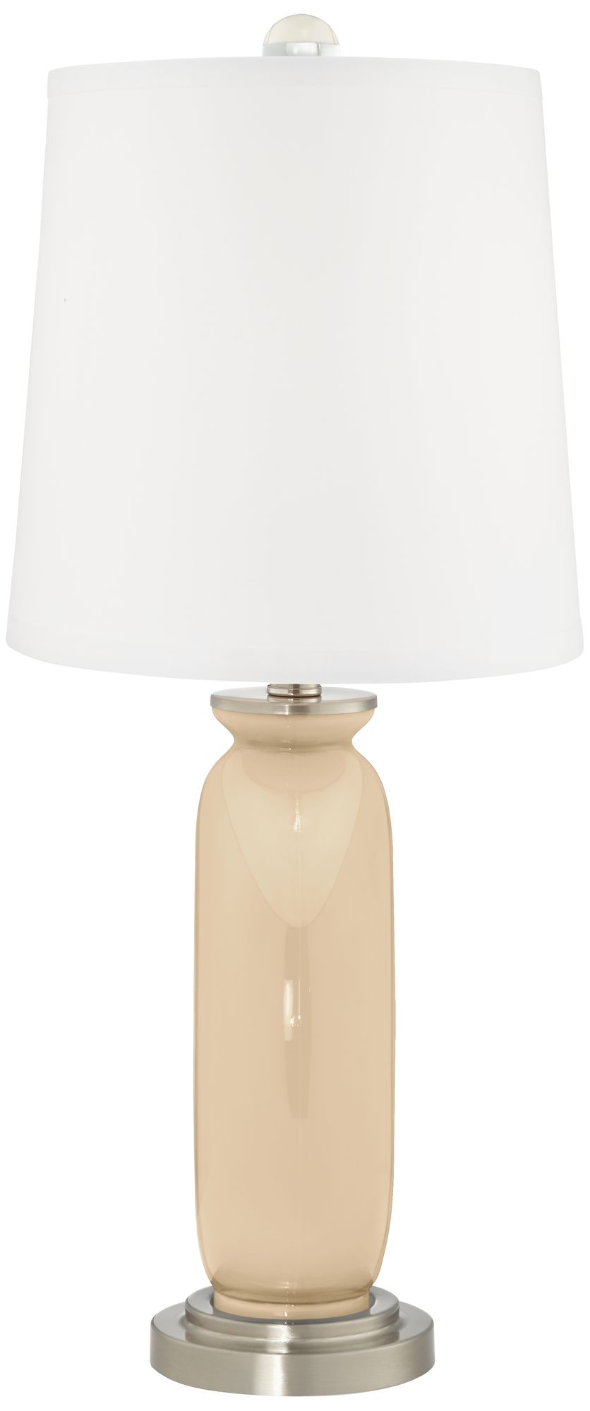 Image 4 Color Plus Carrie 26 1/2" Colonial Tan Table Lamp Set of 2 more views