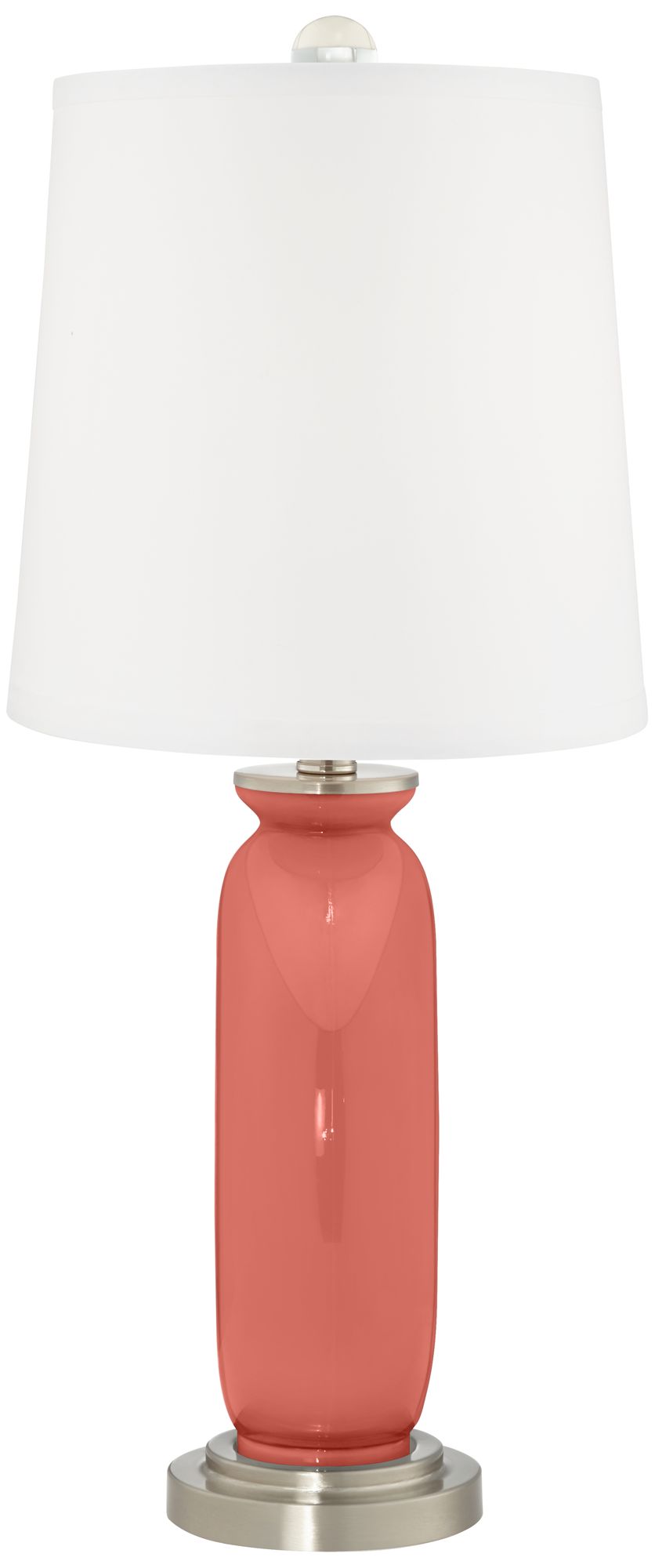 Image 4 Color Plus Carrie 26 1/2" Coral Reef Table Lamp Set of 2 more views