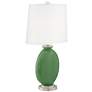 3_Color Plus Carrie 26 1/2" Garden Grove Green Table Lamps Set of 2 more views
