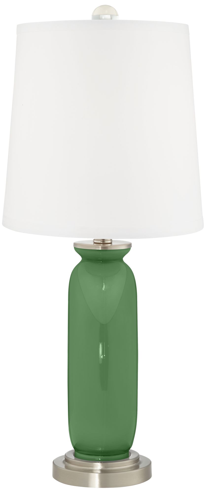Image 4 Color Plus Carrie 26 1/2" Garden Grove Green Table Lamps Set of 2 more views
