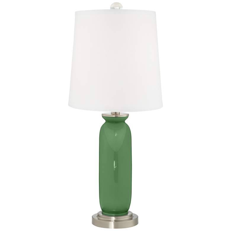Image 4 Color Plus Carrie 26 1/2" Garden Grove Green Table Lamps Set of 2 more views