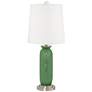 4_Color Plus Carrie 26 1/2" Garden Grove Green Table Lamps Set of 2 more views