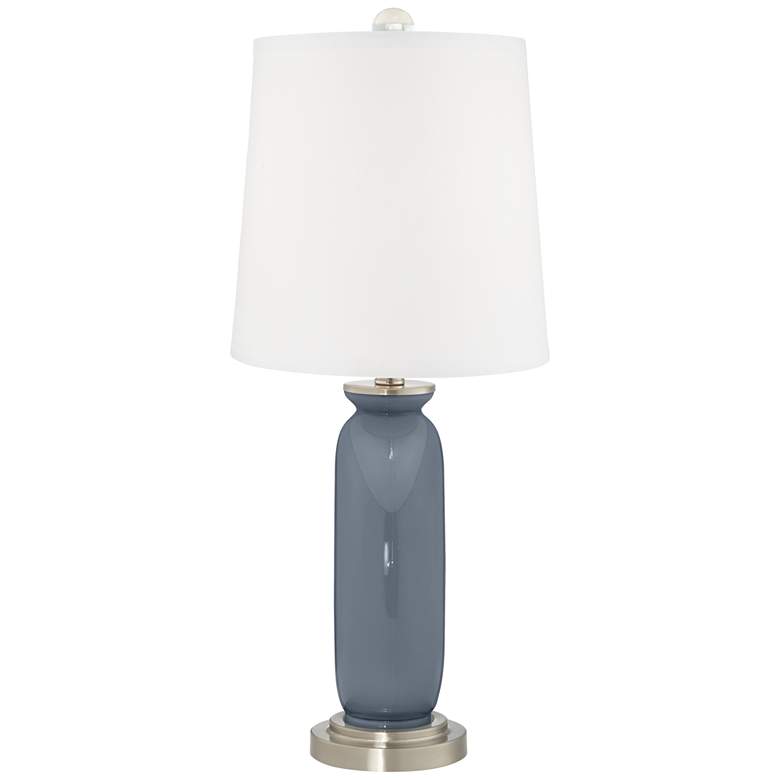 Image 4 Color Plus Carrie 26 1/2" Granite Peak Gray Table Lamps Set of 2 more views
