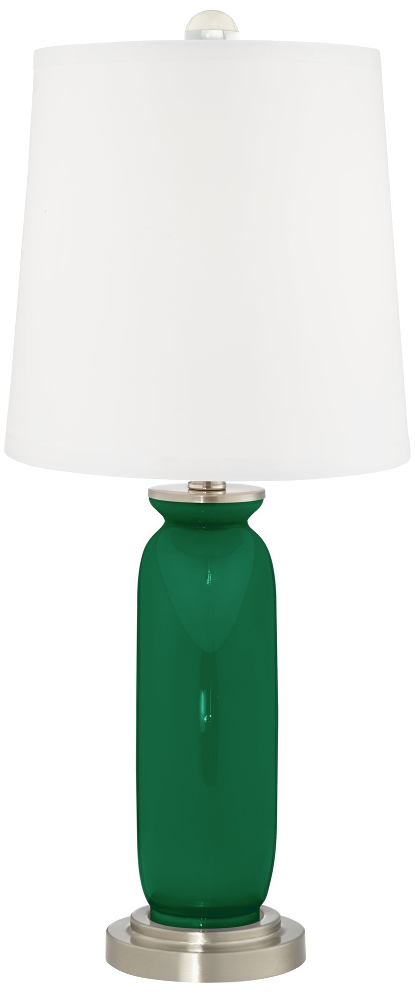 Image 4 Color Plus Carrie 26 1/2" High Greens Table Lamp Set of 2 more views
