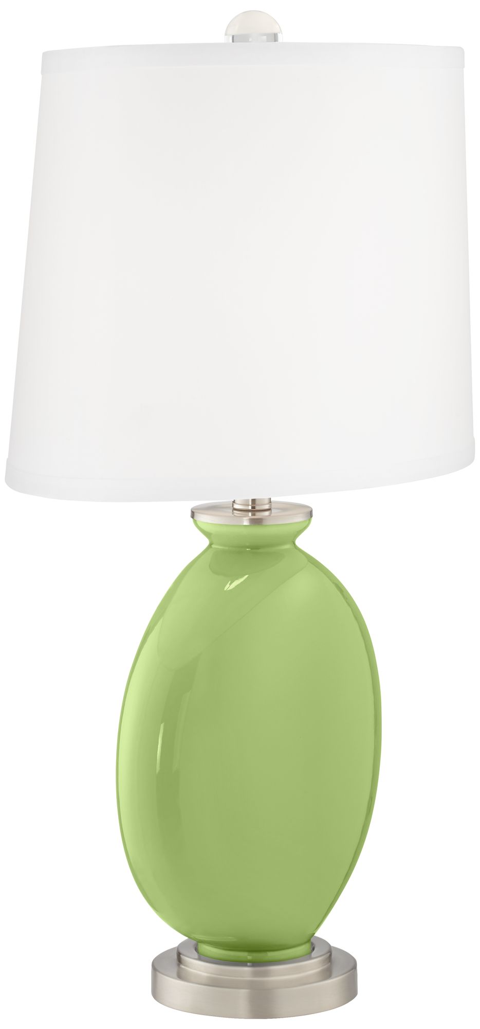 Image 3 Color Plus Carrie 26 1/2" High Lime Rickey Green Table Lamps Set of 2 more views
