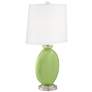 3_Color Plus Carrie 26 1/2" High Lime Rickey Green Table Lamps Set of 2 more views