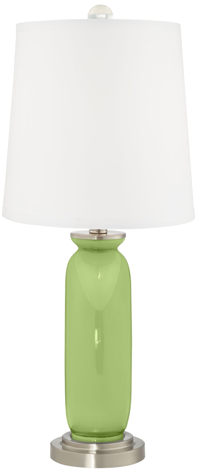 Image 4 Color Plus Carrie 26 1/2" High Lime Rickey Green Table Lamps Set of 2 more views