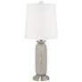 Color Plus Carrie 26 1/2" High Requisite Gray Table Lamps Set of 2