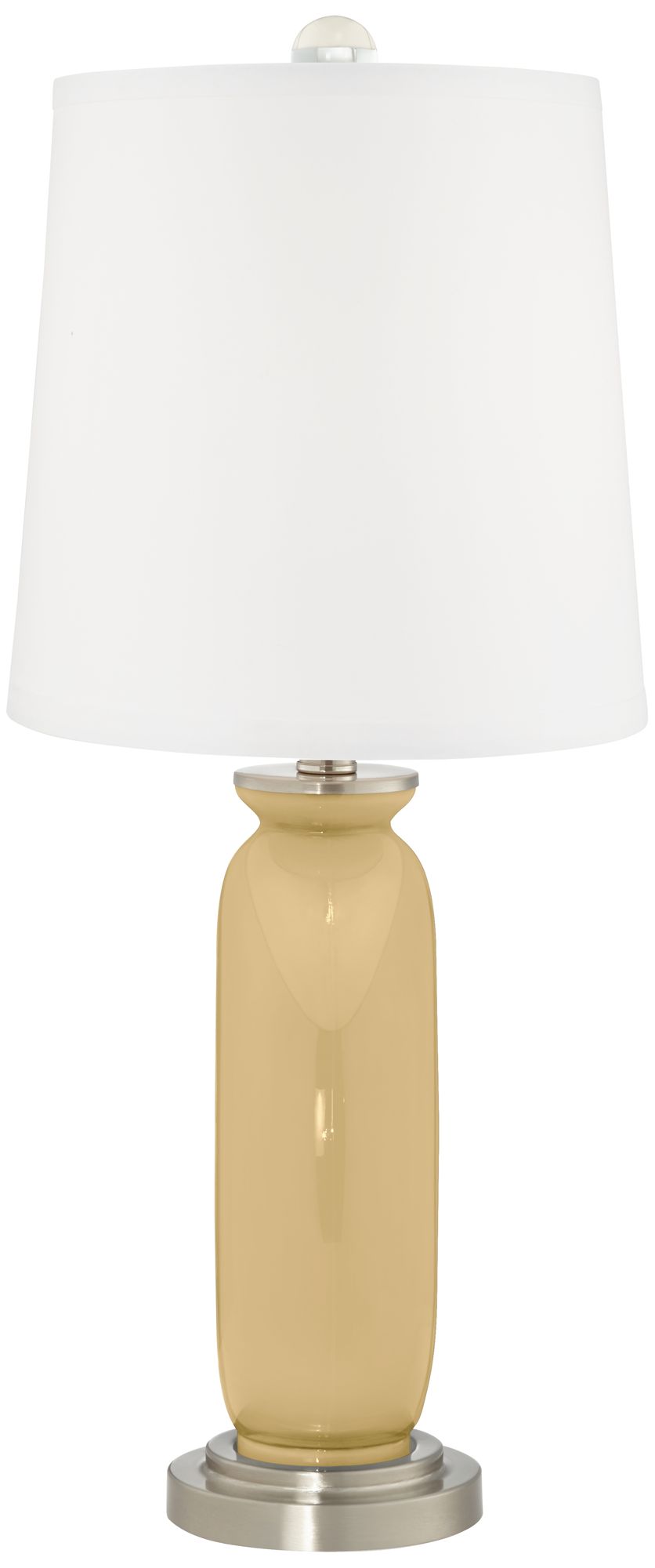 Image 4 Color Plus Carrie 26 1/2" Humble Gold Table Lamps Set of 2 more views